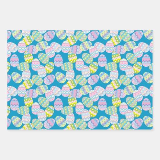 Ostereier Geschenkpapier Set (Vorderseite 3)