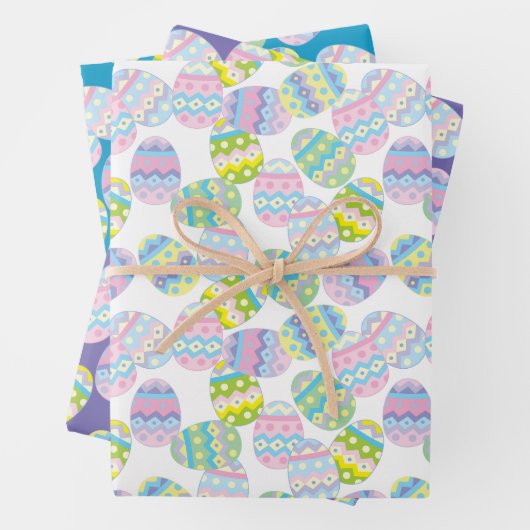 Ostereier Geschenkpapier Set (Beispiel)