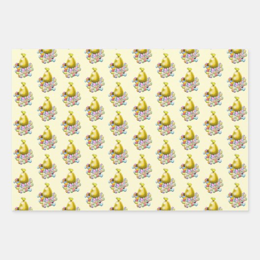 Ostereier Geschenkpapier Set (Vorderseite)