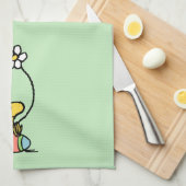 Ostereier Geschirrtuch (Viertel Falte)