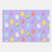 Ostereier gestalten Wrapping Paper Sheets Geschenkpapier Set (Vorderseite 3)
