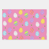 Ostereier gestalten Wrapping Paper Sheets Geschenkpapier Set (Vorderseite 2)