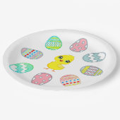 Ostereier gestrichen pappteller (Schrägansicht)