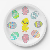 Ostereier gestrichen pappteller (Vorderseite)