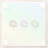 Ostereier Glasuntersetzer (Rückseite)