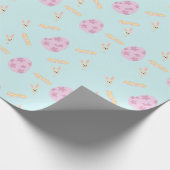 Ostereier glücklich Ostern Geschenkpapier (Ecke)