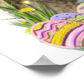 Ostereier - GoldenDoodle Poster (Ecke)