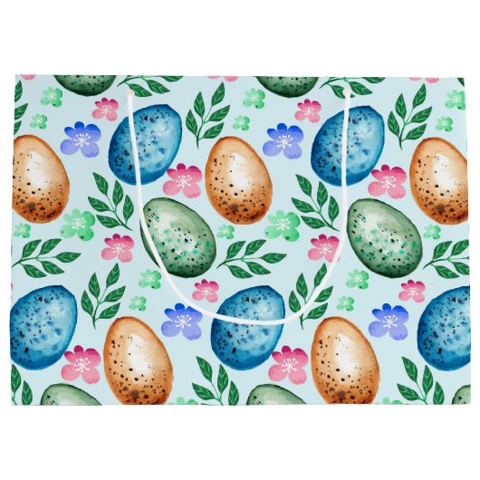 Ostereier Große Geschenktüte (Rückseite)