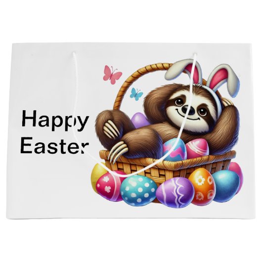 Ostereier Große Geschenktüte (Vorderseite)