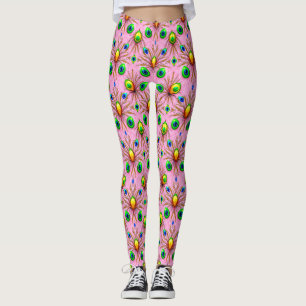 OSTEREIER ~ Grün Gelb 3D ~ Leggings
