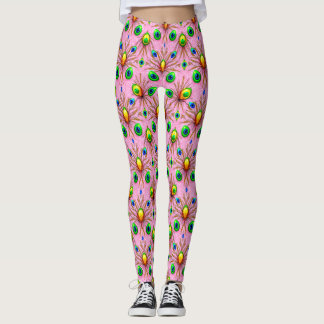 OSTEREIER ~ Grün Gelb 3D ~ Leggings