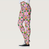 OSTEREIER ~ Grün Gelb 3D ~ Leggings (Links)