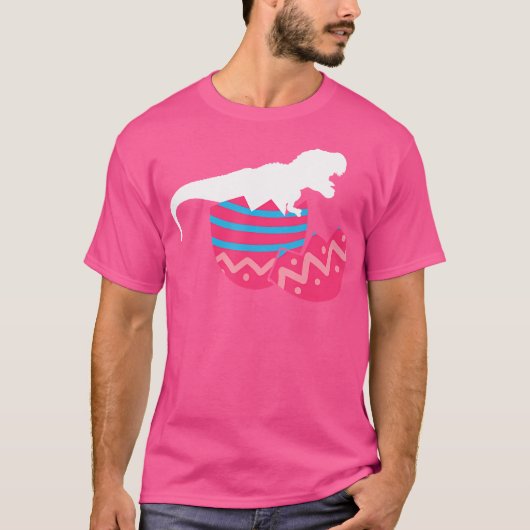 Ostereier Hemd Dinosaur T-Shirt Funny T Rex Gesche (Vorderseite)