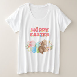 Ostereier Hoppy Ostertag Große Größe T-Shirt