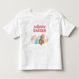 Ostereier Hoppy Ostertag Kleinkind T-shirt