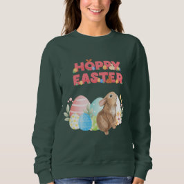 Ostereier Hoppy Ostertag Sweatshirt
