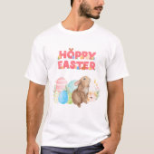 Ostereier Hoppy Ostertag T-Shirt (Vorderseite)