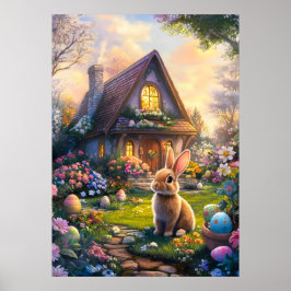 Ostereier Hunt Bunny Poster
