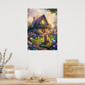 Ostereier Hunt Bunny Poster (Küche)