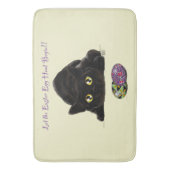 Ostereier Hunt Cat Funny Badematte (Vorderseite Vertikal)