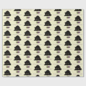 Ostereier Hunt Cat Funny Geschenkpapier (Flach)