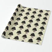 Ostereier Hunt Cat Funny Geschenkpapier (Ungerollt)