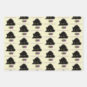 Ostereier Hunt Cat Funny Geschenkpapier Set (Vorderseite)