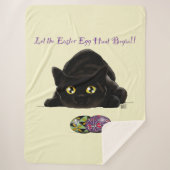 Ostereier Hunt Cat Funny Sherpadecke (Vorderseite)