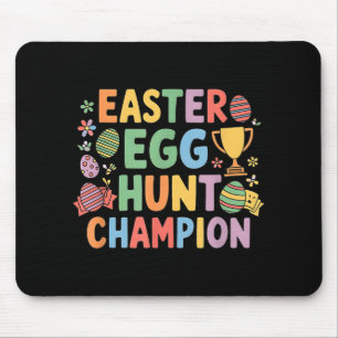 Ostereier Hunt Champion Funny Ostersonnigen Mousepad