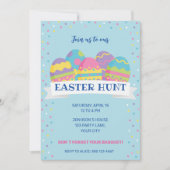 Ostereier HUNT INVITATION Ankündigung (Vorderseite)