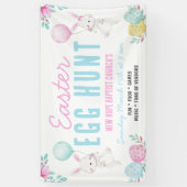 Ostereier Hunt Vinyl Road Banner (Vertikal)