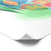 Ostereier Hütte Art Print Poster (Ecke)