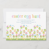 Ostereier im Park Einladung (Vorderseite)