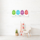 Ostereier im ukrainischen Stil, eigener Text 2.5'  Banner (Insitu)