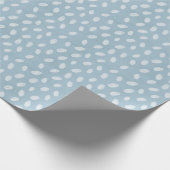 Ostereier in blau geschenkpapier (Ecke)