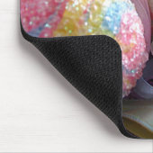 Ostereier in einem Korb Mousepad (Ecke)