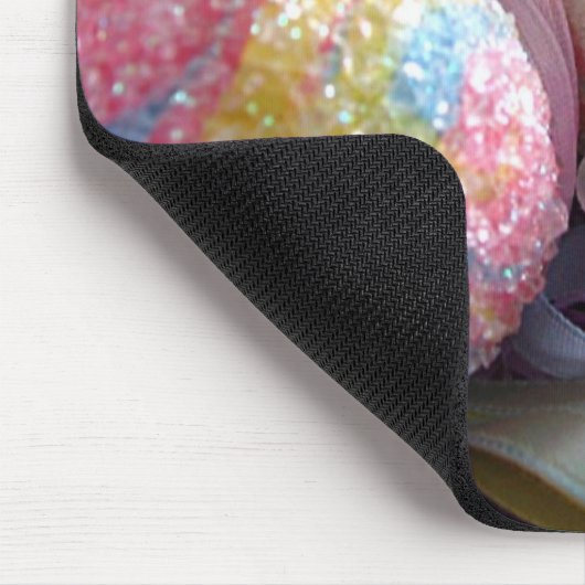 Ostereier in einem Korb Mousepad (Ecke)