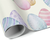 Ostereier in klassischer Farbe Geschenkpapier (Rolleneckpunkt)
