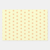 Ostereier in lila Pastellfarben Set von 3 Geschenkpapier Set (Vorderseite 2)