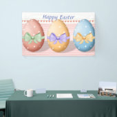 Ostereier Innendekoration Banner (Messeveranstaltung)