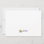 Ostereier Jagd ~ 4 Eieröster Einladung (Rückseite)