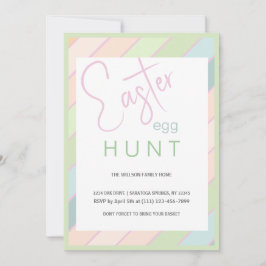 Ostereier Jagd Creamy Ice Creme Party Einladung