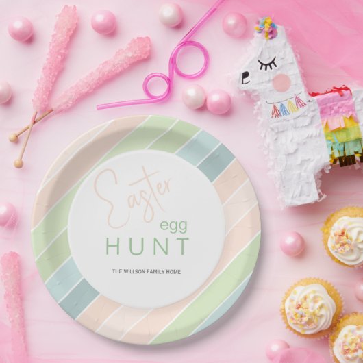 Ostereier Jagd Creamy Ice Creme Party Pappteller (Party)