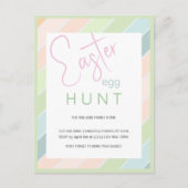 Ostereier Jagd Creamy Ice Creme Party Postkarte (Vorderseite)