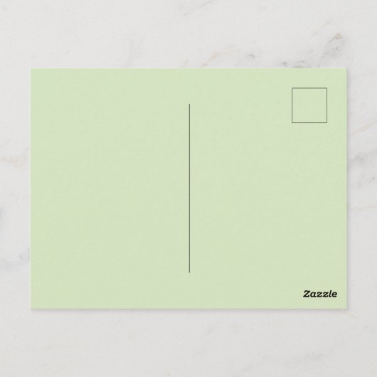 Ostereier Jagd Creamy Ice Creme Party Postkarte (Rückseite)