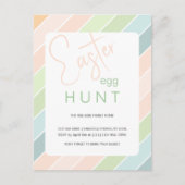 Ostereier Jagd Creamy Ice Creme Party Postkarte (Vorderseite)