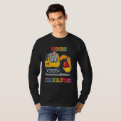 Ostereier Jagd Eier Kavator T-Shirt (Vorne ganz)