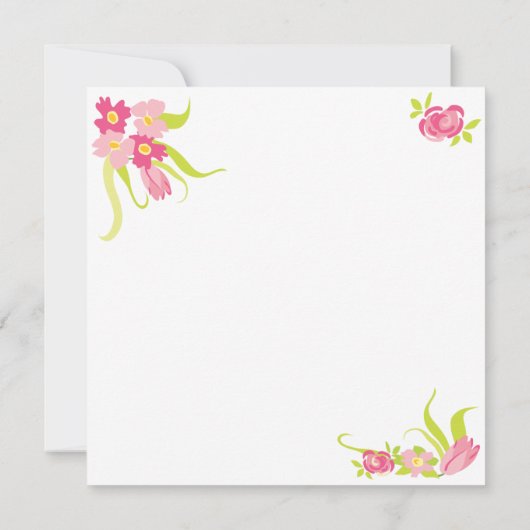 Ostereier Jagd Einladung Party (Rückseite)