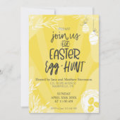Ostereier-Jagd Frühjahr-Party Einladung Vorlage (Vorderseite)