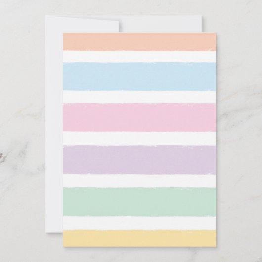 Ostereier Jagd Holiday Einladungen (Rückseite)